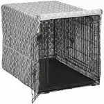 Midwest QuietTime Defender Covella Dog Crate Cover Gray