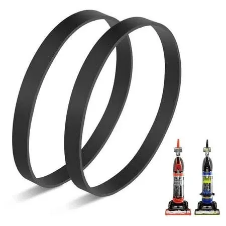 Replacement Belts for Bissell Cleanview Bagless Upright Vacuum 1831 9595A 3583 2486 2487 2488 2489 2490 2491 2492 2494 1319 1320 1322 1327 1328 1330 1331 1332 1819 1820 Series (Pack of 2)