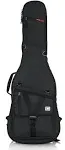 Gator Transit Series Electric Guitar Gig Bag, Black Exterior