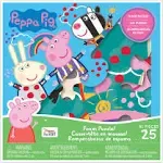 Peppa Foam Jigsaw Puzzle, Large Floor Puzzle, 25 Piece Puzzle for Kids 3 and Up, Peppa Pig Toys