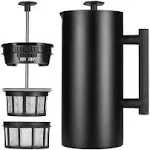 ESPRO P6 French Press Coffee Maker, 32-oz,Black