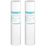 5 Micron 20 Inch Big Whole House Sediment Water Filter, 20" x 4.5" Water Filter Cartridge Replacement for SimPure DB20 Blue Housing, WGB22B, WGB32B, AP802, BB20B, BB20T, 2-Pack