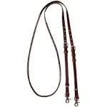 Cashel 8 Foot Adjustable Reins Chocolate