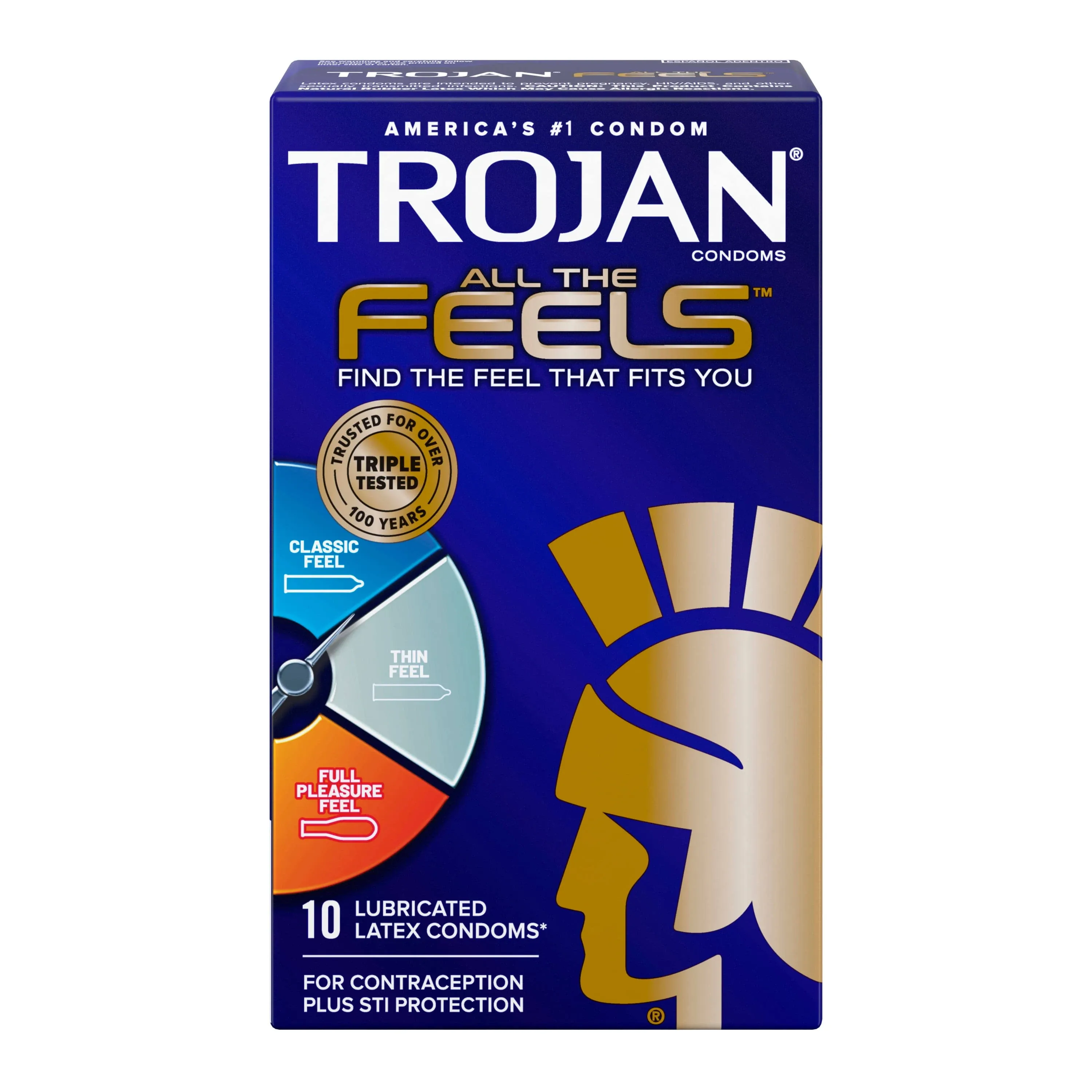 All the Feels Latex Condoms, 10CT