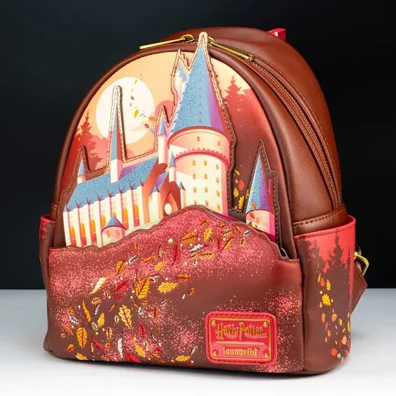 Loungefly Harry Potter Hogwarts Fall Mini Backpack | Harry Potter Backpacks