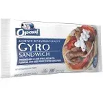 Grecian Delight Premade Gyro Sandwich -- 12 per case.