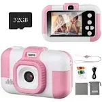 SUZIYO Kids Camera, Children Digital Selfie Video Camcorder 1080P Dual Lens 2.4