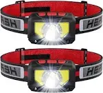 Tinmiu Rechargeable LED Headlamp Flashlight, 2-Pack 1000 Lumen Super Bright ...