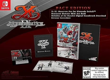 Ys IX: Monstrom NOX - Pact Edition - Nintendo Switch