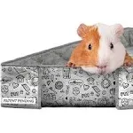 Paw Inspired Critter Box Washable Fleece Guinea Pig Cage Liner & Bedding with Raised Sides, C&C 2x4, 1 Count