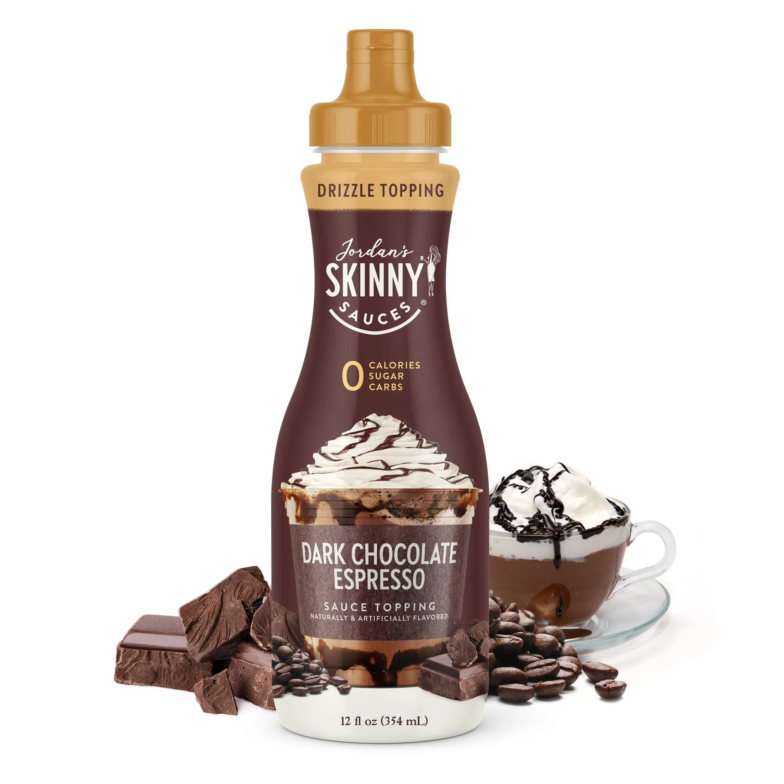 Skinny Mixes Sugar Free Dark Chocolate Espresso Sauce