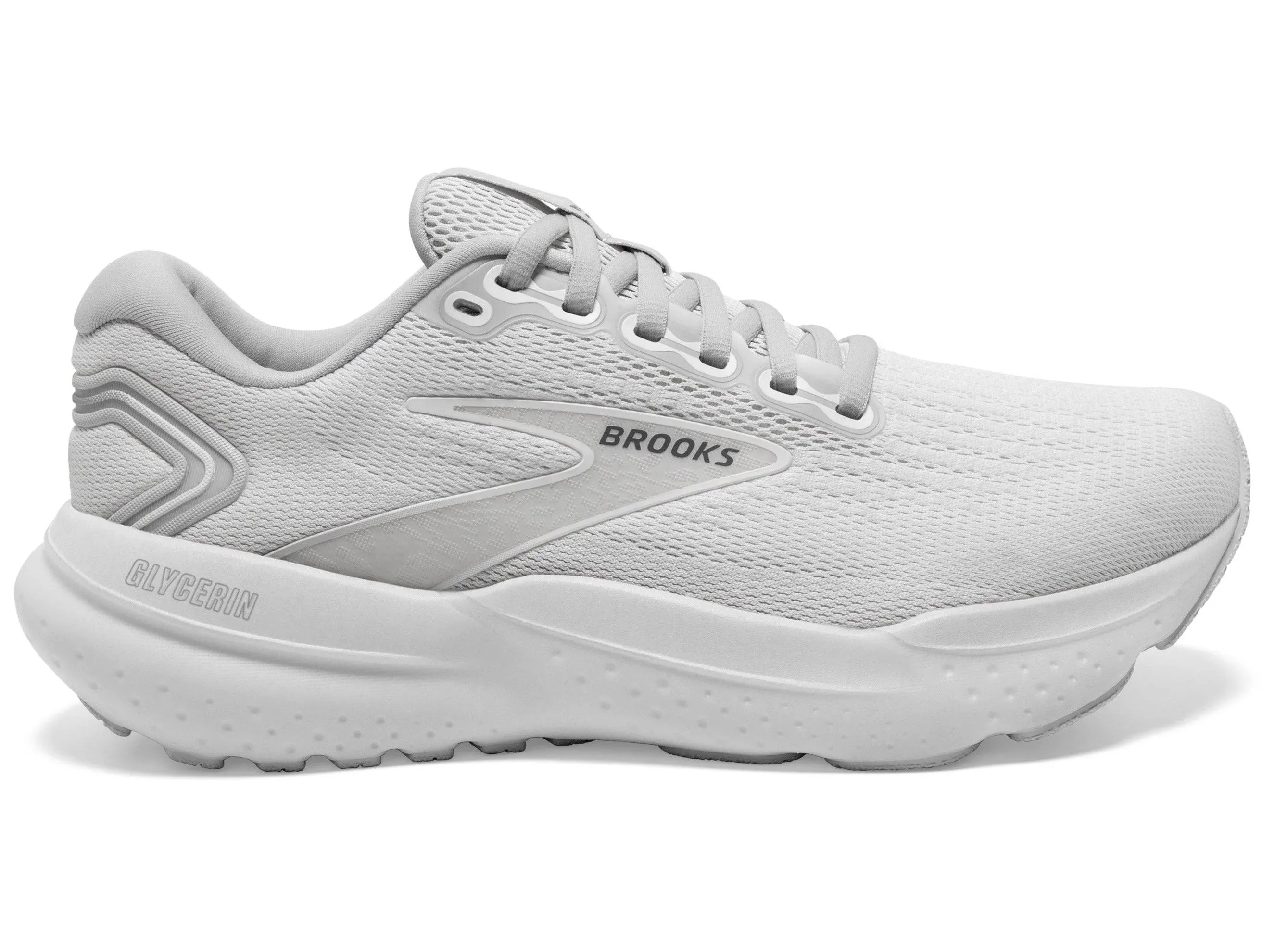 Brooks Glycerin 21 Women's White/White/Grey / 9 / B