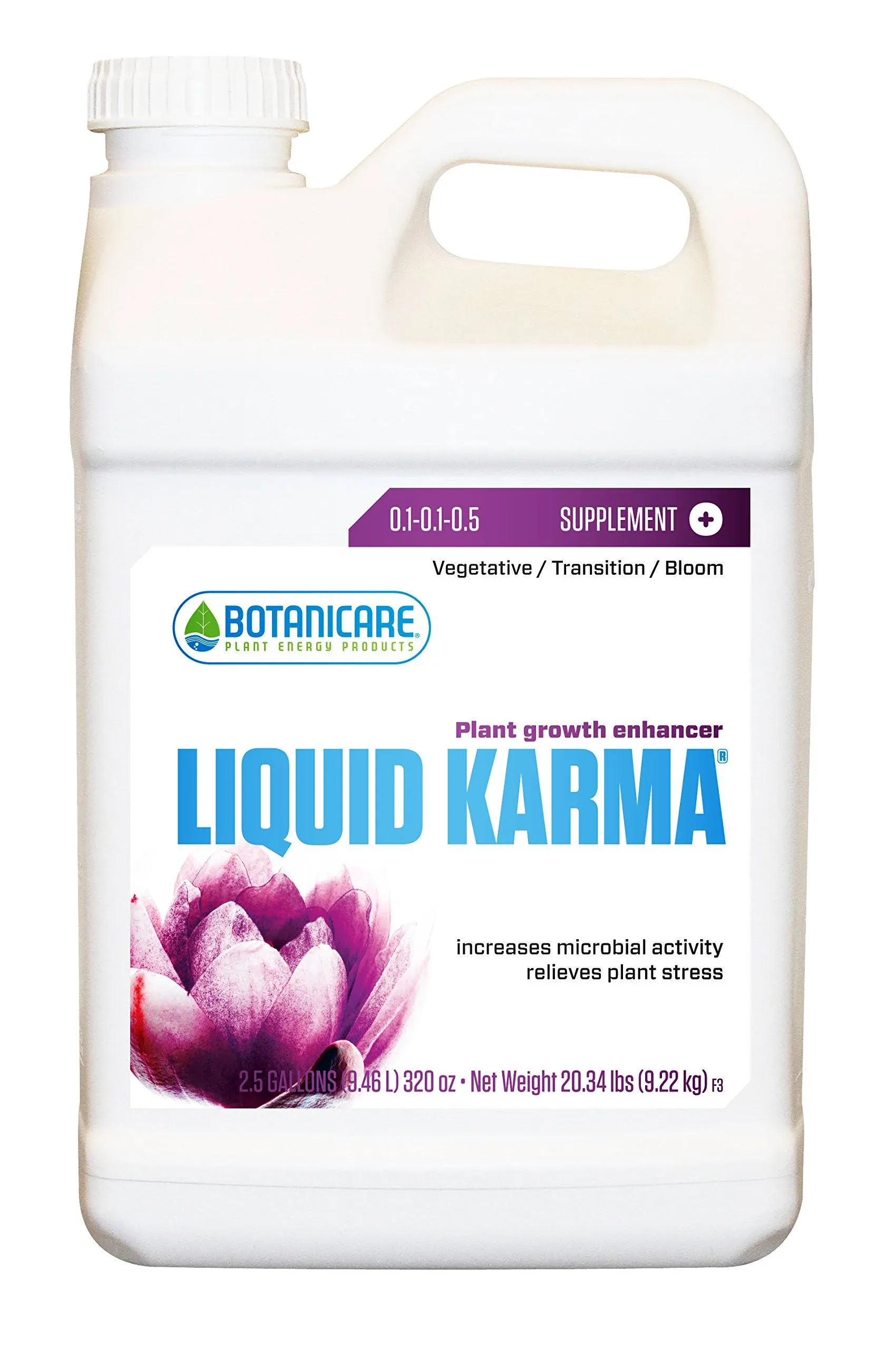 Botanicare Liquid Karma - no shock transplant plant growth