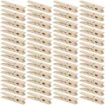 150 Pack Natural Wooden Clothespins Laundry Clothes Pins Wooden Clothes Pegs ...