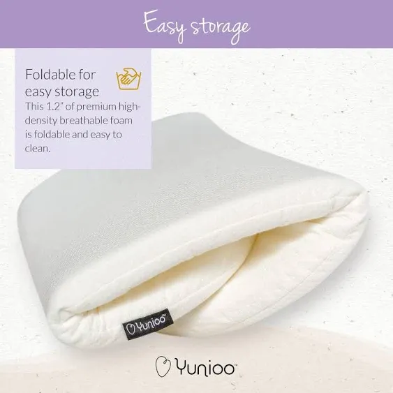 Foldable Baby Changing Pad. Moses Basket or Oval Bassinet Mattress Pad with Ultra Soft Cover. Replacement Diaper Changing Station Mattress. Changing Table Topper for Dresser. 29” x 15”