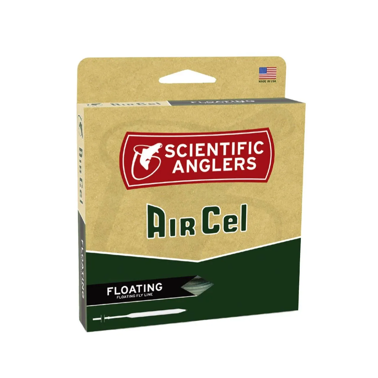 Scientific Anglers Air Cel Orange Floating Fly Line