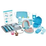 Melissa & Doug Super Smile Dentist Kit With Pretend Play Set of Teeth and Dental Accessories-25 Pieces, Pretend Dentist Play Set Kit for Kids Ages 3+