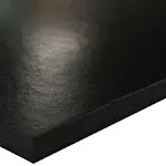 Small Parts SBR (Styrene Butadiene Rubber) Sheet, 70 Shore A, Black, Smooth Finish, No Backing, 12 Thickness, 2 Width, 36 Length