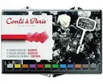 Conte Crayon 12-Color Assorted Set