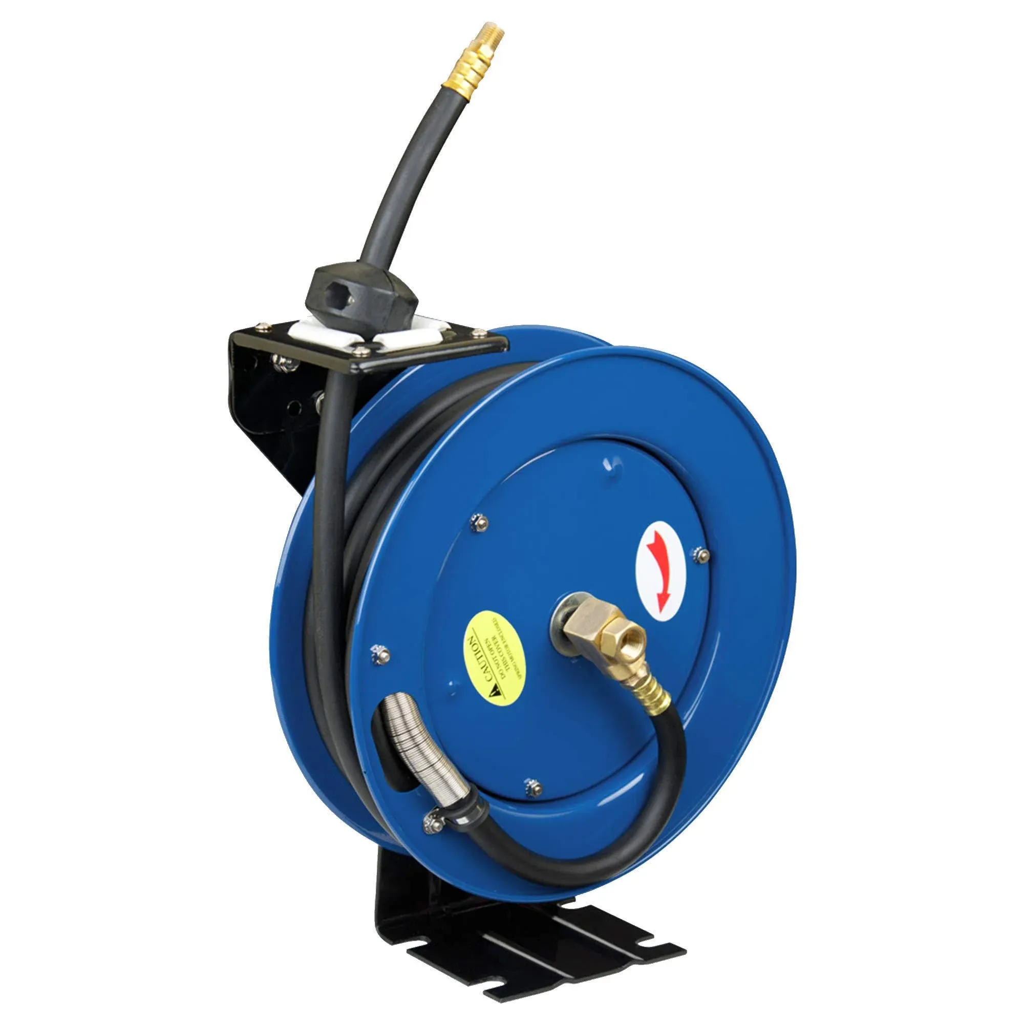 Cyclone Pneumatic CP3634 Retracable Air Hose Reel Blue