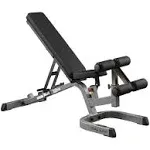 Body-Solid GFID71 Adjustable 600 lbs. Capacity Flat, Incline, and Decline Weight