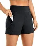 CRZ Yoga Women's Lightweight Mid Rise Hiking Shorts 4'' - Stretch Athletic Summer ...