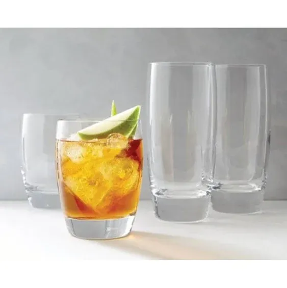 Luigi Bormioli Michelangelo Masterpiece Set of 4 Iced Tea Glasses