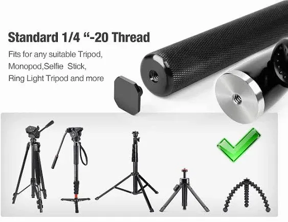 elitehood iPad Tripod Mount, 360° Rotatable iPad Holder for Tripod, Tablet Tripod Mount for iPad Pro, iPad Air, iPad and All 9.5-14.5” Tablets