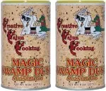 Creative Cajun Cooking Magic Swamp Dust Seasoning, 8 Ounce Shakers (Pack of Two - 1 Pound Total)