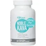 FijiKava, Kava Capsules for Relief & Relaxation, Vegan - 600mg Kavalactones per Serving, 300mg per Capsule (60 Count, Pack of 1)