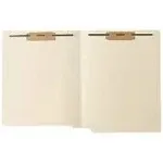 Medical Arts Press 18 pt. Full-Cut End-Tab File Folders, Two Fasteners/Mylar, Position 1&3, 50/Bx (52415)