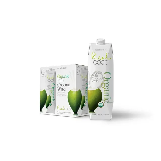 Real Coco Coco Real Organic Pure Coconut Water