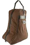 of England Heavy Cotton Canvas Boot Store and Carry Bag Brown