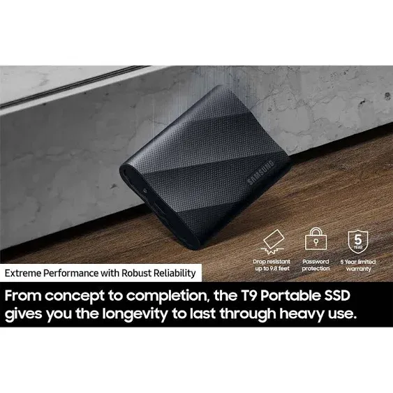 Samsung 1TB T9 Portable SSD