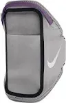 Nike Pocket Arm Band Plus, Grey/Black/Silver