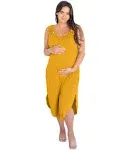 Kindred Bravely Ruffle Strap Labor & Delivery Gown