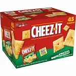 Cheez-It White Cheddar Crackers Snack Packs (1.5 Ounce pouches, 45 Count)