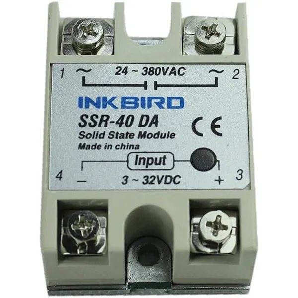 Inkbird SSR for PID Temperature Thermostat Controllers 40A SSR / Factory in China