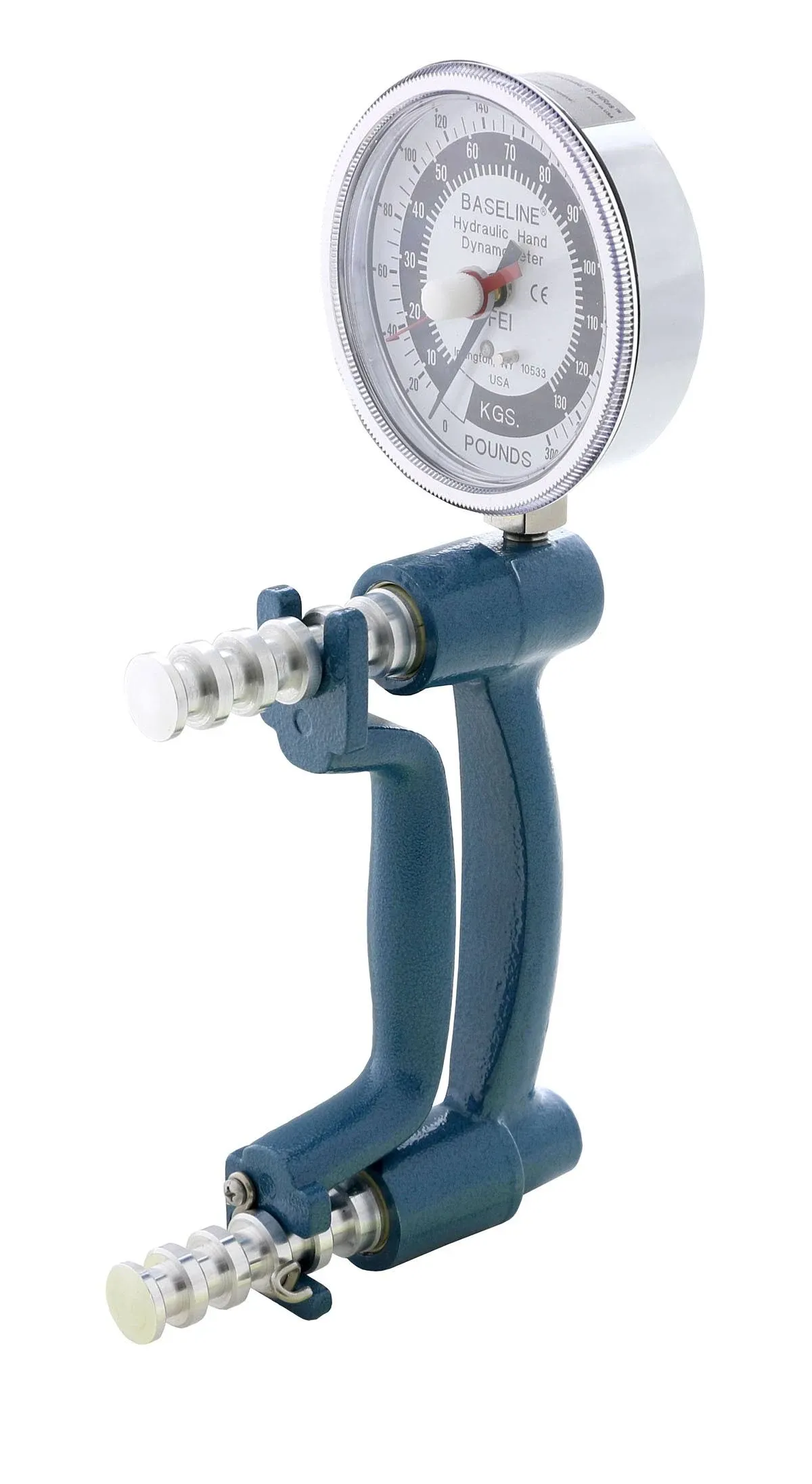 FEI 12-0246 Baseline Hand Dynamometer, Hires Gauge, ER 300lb Capacity