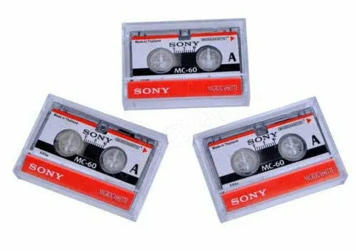 Sony 60 Microcassette