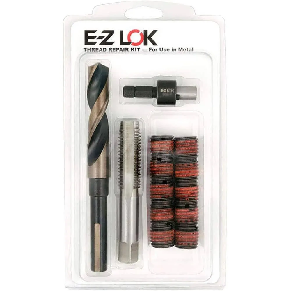 E-Z Lok Thread Repair Kit for Metal - Standard Wall - 9/16-18 x 3/4-10 - EZ-329-918