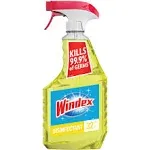 Windex Disinfectant Cleaner, Multisurface, Citrus Fresh Scent, Economy Size