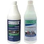 Corroseal CORRQTCOMB-2PK Water-Based Rust Converter Metal Primer Kit,