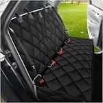 Bronzeman 100% Waterproof Bench Car Seat Cover Protector - Strong & Durable,Heavy-Duty and Nonslip Rear Back Seat Cover with Middle Seat Belt