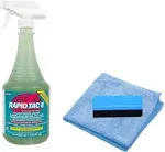 Gold Label Detailing Rapid Tac II Vinyl Wrap Application Fluid Kit with Squeegee and Towel