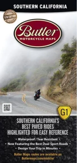 Butler Maps G1 Regional Maps (Southern California) [Book]