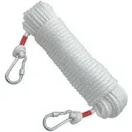 Rope Ratchet 3/8&#034; 100 ft Solid Braided Polypropylene Rope All Purpose Utility...