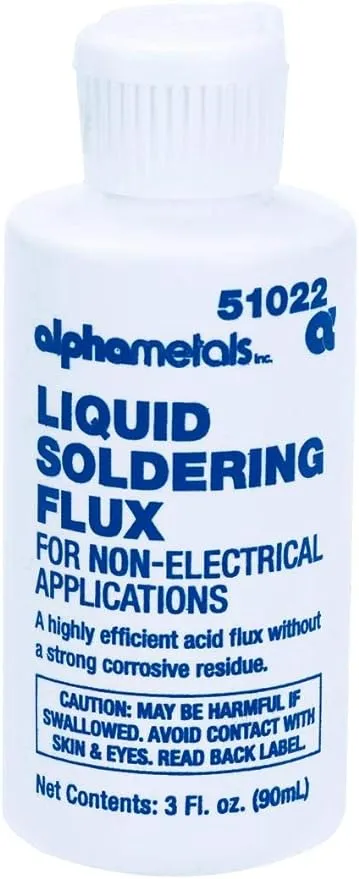 Alpha Metals AM51022 Acid LIQ Flux, 3 oz