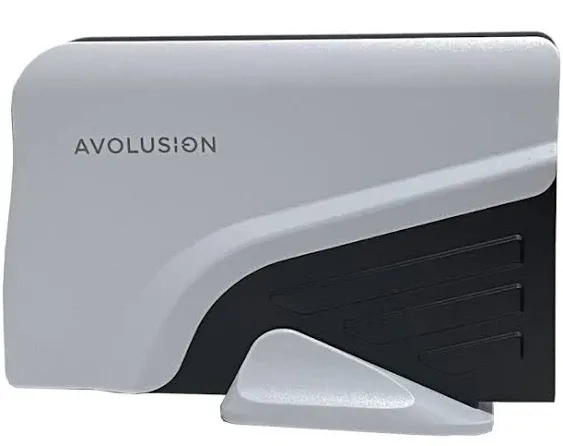 Avolusion PRO-Z Series 3TB USB 3.0 External Gaming Hard Drive for PS5 Game Console (White) - 2 Year Warranty