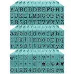 Alphabet - Attachable - Letters Medium 108 Piece American Typewriter PEGZ Bundle